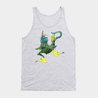 iguana snorkling 01 Tank Top